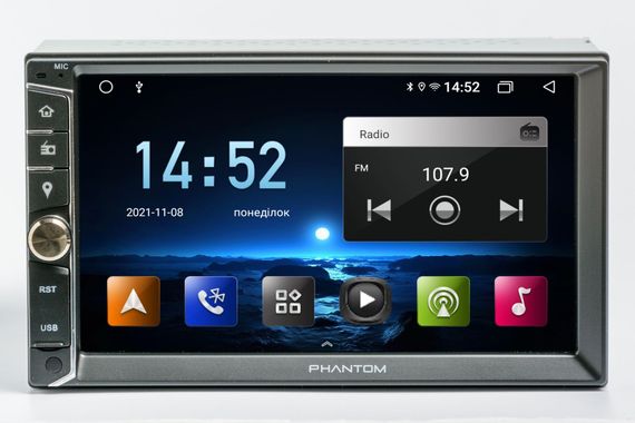 Автомагнітола Phantom DVA-7910 DSP New