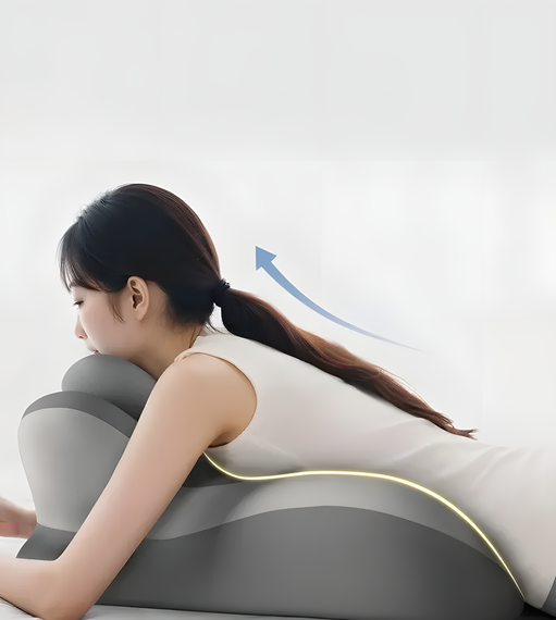Ергономічна клинуватий подушка з memory foam для шиї, спини та ніг | Зображення 7