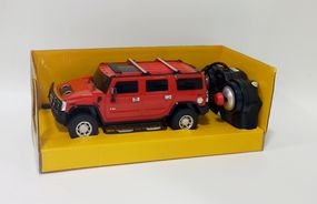 Машина на радіокеруванні на батарейках 27020 АВТОПРОМ 1:24 RC Hummer H2 (6913060512588) Червоний
