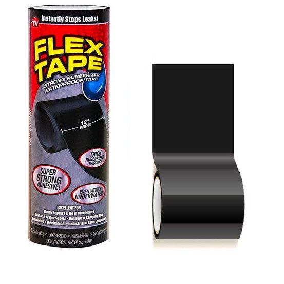 Водонепроницаемая изоляционная сверхпрочная скотч-лента Flex Tape VW-184 30 см