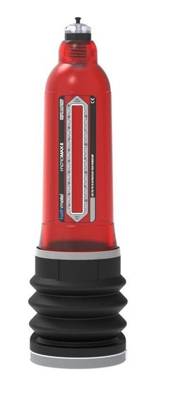 Гідропомпа Bathmate Hydromax 8 Red, для члена довжиною від 15 до 20 см, діаметр до 5,5 см Sex Aura | Зображення 1