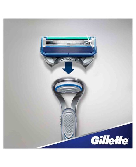 Сменные кассеты для бритья Gillette Fusion5 Start (4 шт.) Германия | Зображення 4