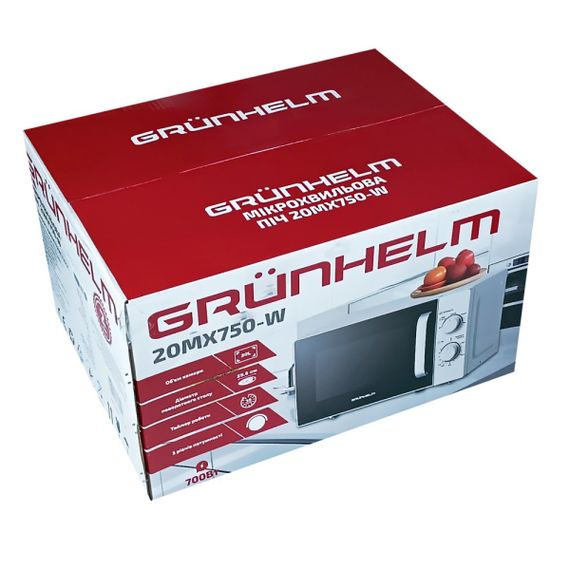 Микроволновая печь Grunhelm 20MX750-W | Зображення 6