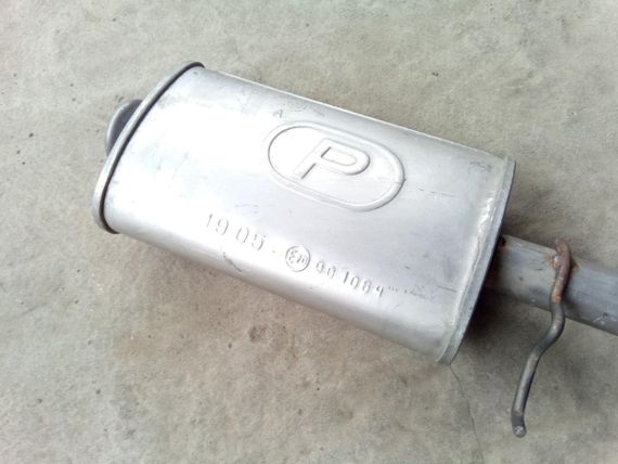 Резонатор PEUGEOT 405 1.4 87-96, POLMO (19.05) (172184) | Зображення 2
