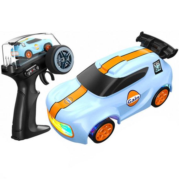 Дріфт-машина на радіокеруванні SHT K13 (1:64) Rally Car 2.4G Blue | Зображення 1