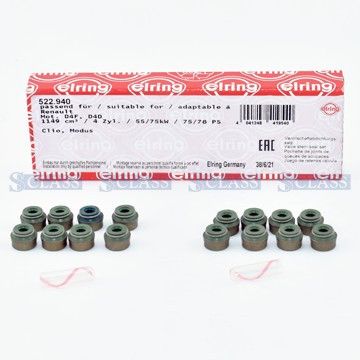 Сальники клапанов компл. Renault Kangoo 1.2 i 01-,522.940