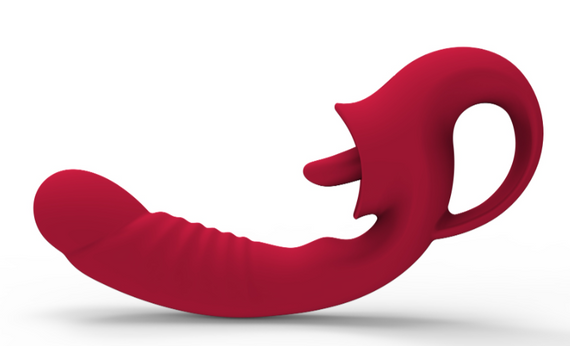 Вібратор - Rechargeable Licking Vibrator USB 10 Functions sexstyle | Зображення 1