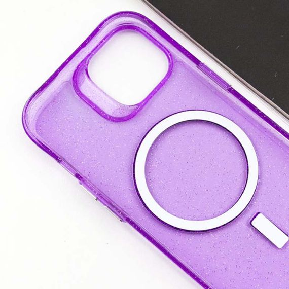 Чохол TPU Radiance with MagSafe для Apple iPhone 15 (6.1") Purple | Зображення 7