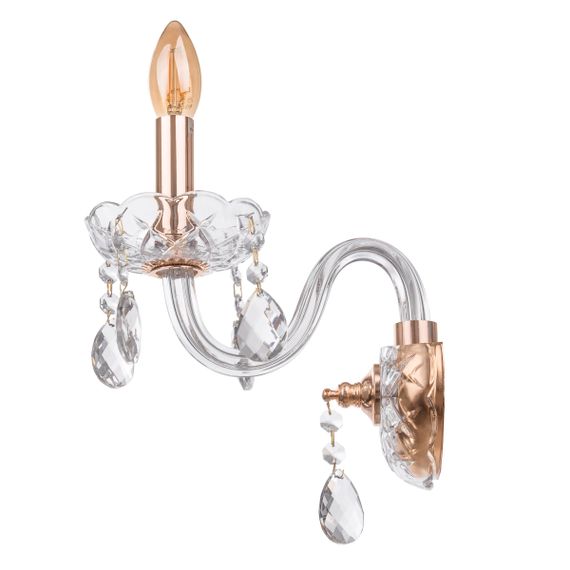 Бра настенное накладное классическое BCL-712W/1 E14 CL | Зображення 2