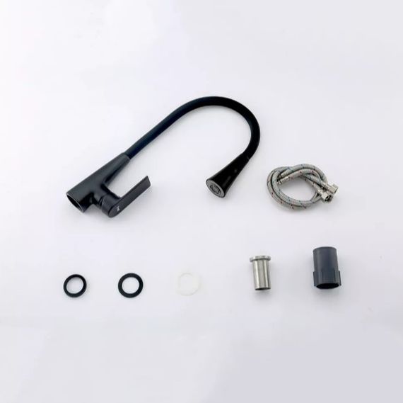 Змішувач для кухні Frap з гнучким виливом F4471-6 | Зображення 4