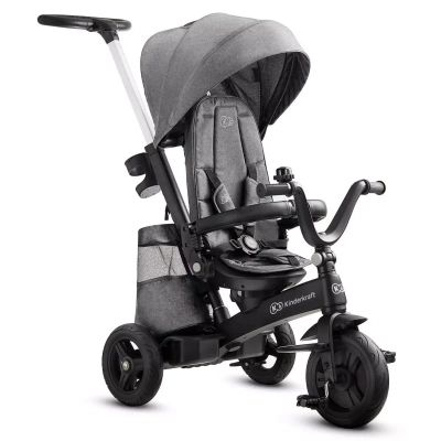 Детский велосипед Kinderkraft Easytwist Platinum Grey (KKRETWIGRY0000) (5902533914487) | Зображення 2