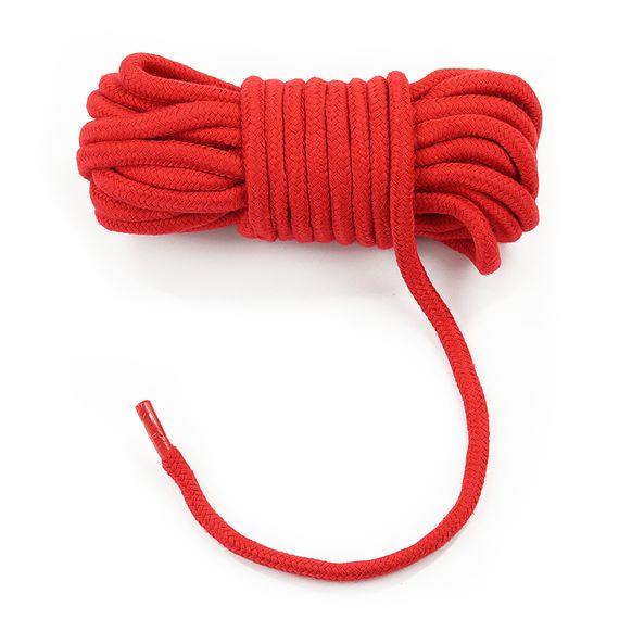 Мотузка - Fetish Bondage Rope Red, 10 м | Зображення 2