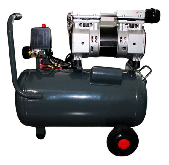 Поршневий повітряний компресор 24 л GTM KAW750-24L безмасляний | Зображення 1