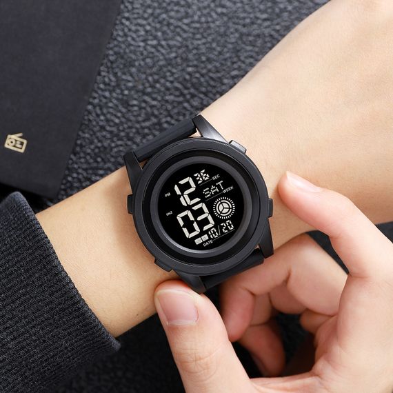 Чоловічий годинник Skmei 2082BKBK Black-Black | Зображення 2