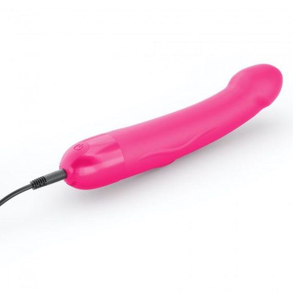 Вибратор Dorcel Real Vibration M Magenta 2.0, диам 3,7см, перезаряжаемый, для точки G | Зображення 1