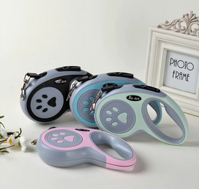 Рулетка-поводок  для кошек и собак 3 м 5 м зелена 5 м