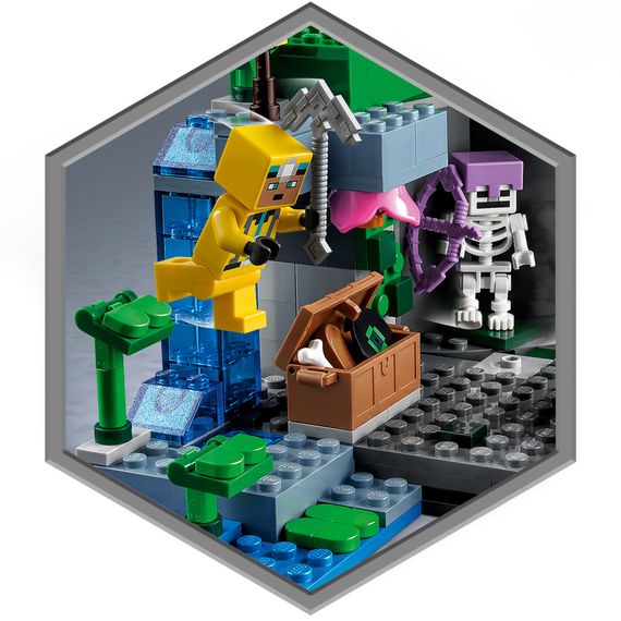 Конструктор LEGO Minecraft Підземелля скелетів 364 деталі (21189) | Зображення 7