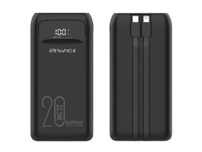 Павербанк AWEI P13K/9610 22,5W Зарядное устройство 20 000 mah