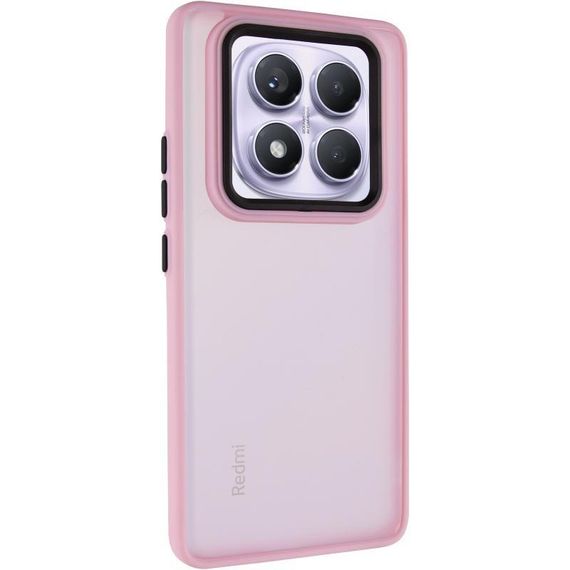 Чохол TPU+PC Lyon Frosted для Xiaomi Redmi Note 15 Pro 4G Pink