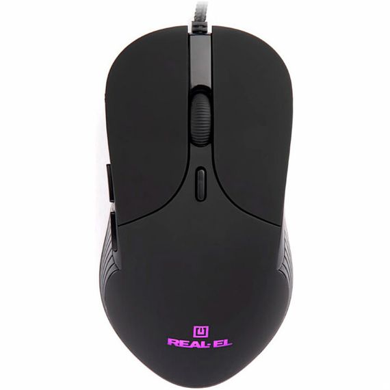 Мишка REAL-EL RM-295 USB Black | Зображення 3