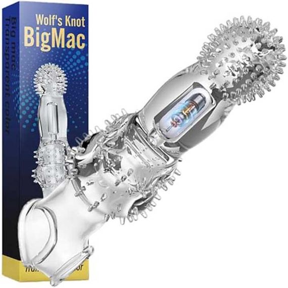 Вибронасадка  для увеличения пениса 24,5 см. Увеличивает пенис на 10 см