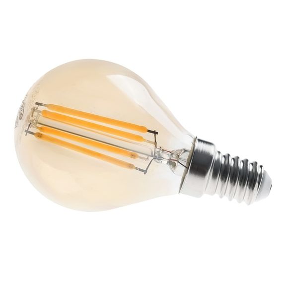 Лампа светодиодная LED 4W E14 COG WW G45 Amber 220V | Зображення 3