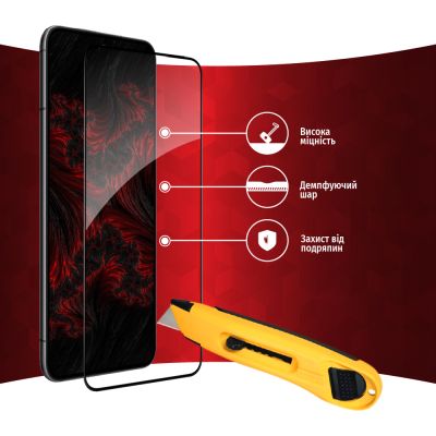 Стекло защитное Intaleo Full Glue Samsung S22+ (1283126523052) | Зображення 4