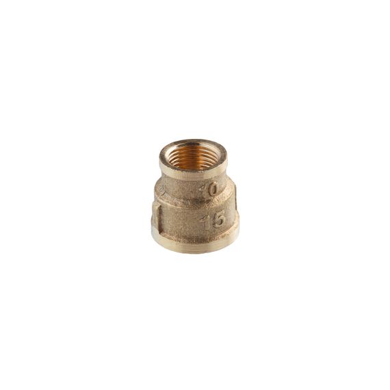 Муфта перехідна посилена LexLine 1/2"х3/8" ВВ латунна УК0331-В | Зображення 2