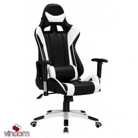 Кресло геймерское Special4You ExtremeRace blackwhite