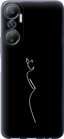 Чехол на Infinix Hot 20 Силуэт1 "4590u-2966-17620"
