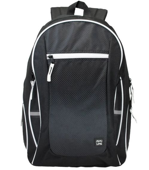 Рюкзак міський Semi Line 28 Black/White Elements (J4919-1) | Зображення 2