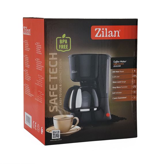 Кавоварка Zilan ZLN3208, 800W, black | Зображення 2