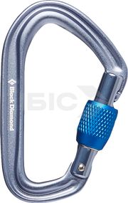 Карабин Black Diamond HotForge Screwgate Carabiner. Grey