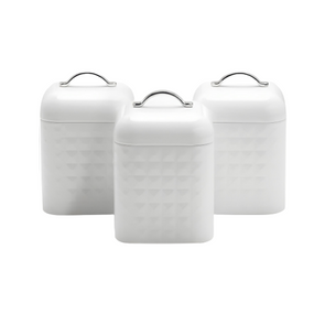 Набір ємностей 3шт Maestro MR-1676-3S-WHITE