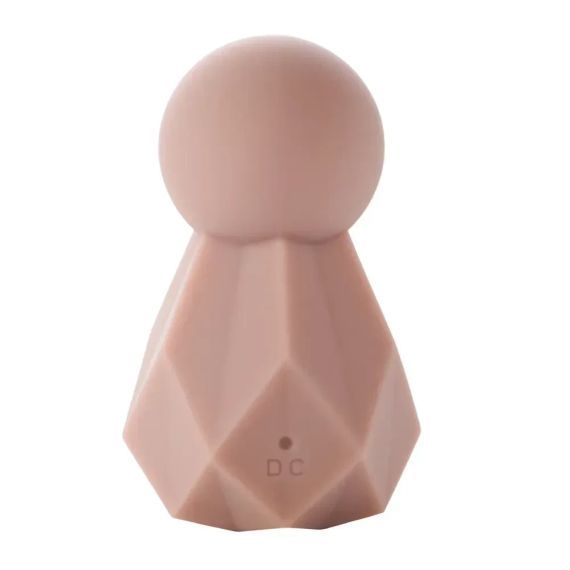 Вібратор для клітора Sweet Em Crystal у формі кристала з гранями, рожевий, 8 × 4,8 см Sex Aura | Зображення 2