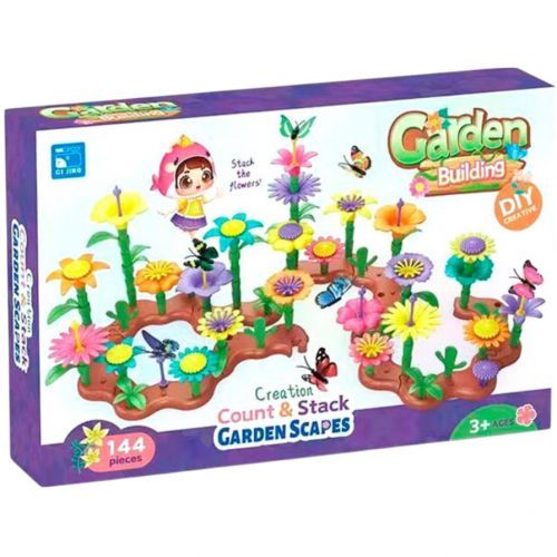 Конструктор Garden Building квіти 144 дет | Зображення 1