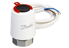 Термоэлектрический привод Danfoss TWA-K, NC, 230V, M30x1.5, длина кабеля 0.95м (088H3142)