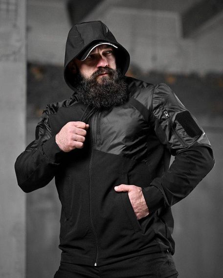 Тактична вітровка RECOBA чорна ДЛ6350 | Зображення 1