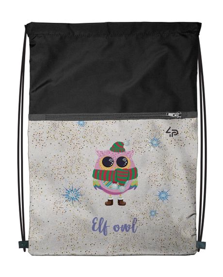 Рюкзак-сумка для одежды и обуви 4Profi  Seasons "Elf Owl"  45357