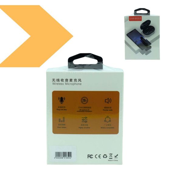 Петличний мікрофон K60 для iPhone з кейсом XPRO (46012-K60_646) | Зображення 1