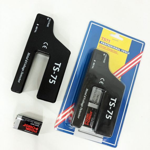 Детектор проводки та металу TS-75 детектор вольтажу металодетектор