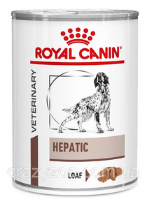 Вологий корм для собак Royal Canin Hepatic Loaf 420 г 40220041