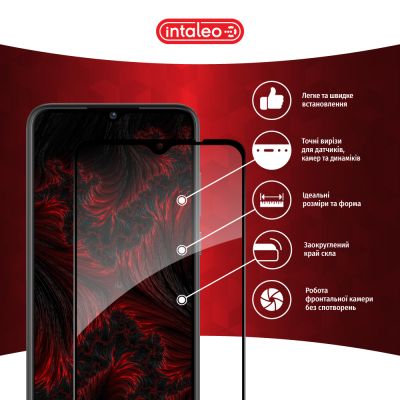 Стекло защитное Intaleo Full Glue ZTE Blade A53 Black (1283126583308) | Зображення 2