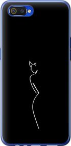 Чехол на Realme C2 Силуэт1 "4590u-1852-17620"