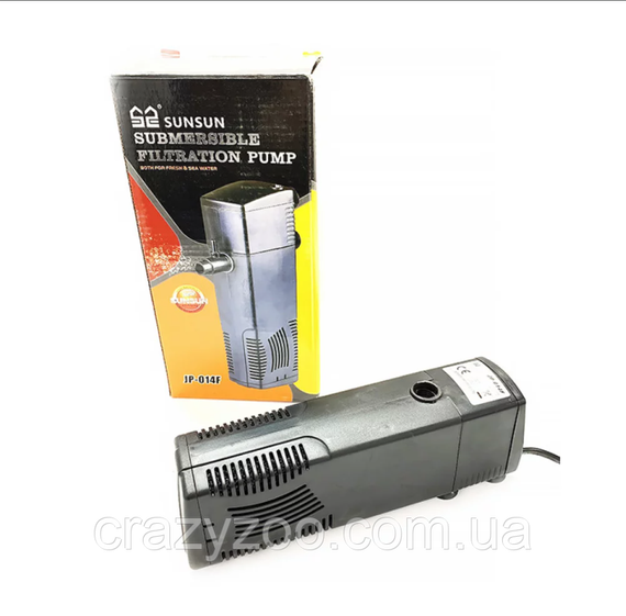 Внутрішній фільтр для акваріуму SunSun JP-014F 16 Вт 800 л/год до 150 л | Зображення 1