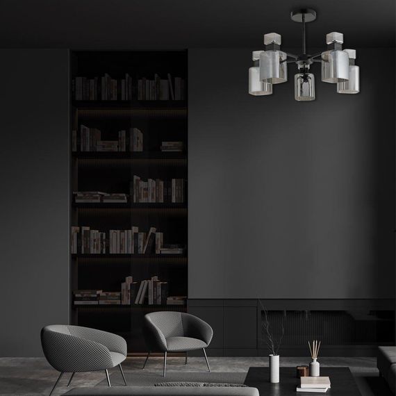 Накладний світильник Ardero BL1150-1 OLIVIA під лампу чорний | Зображення 2