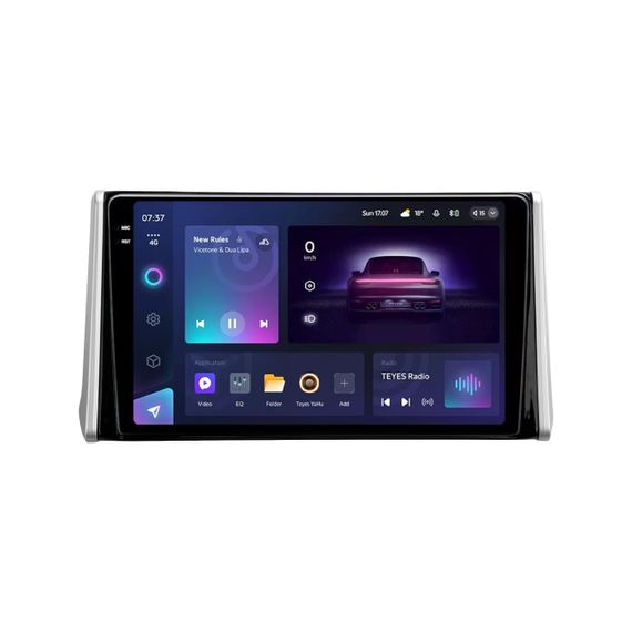 Штатна магнітола серії Teyes 2K 360 CC3 6*128Gb під Toyota RAV4 XA50 2018-2020 (F1) (W4) 10 дюймів