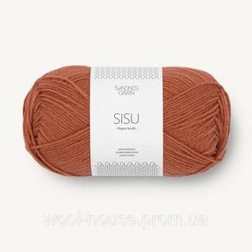 Шкарпеткова пряжа Sandnes Garn Sisu 50 г, 3544