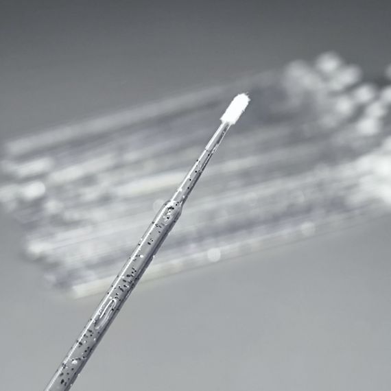 Пластикові мікростіки 10см  чорні (у пакетику) 100шт | Зображення 1