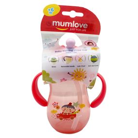 Поильник с трубочкой MGZ-0312(Coral) 260 мл